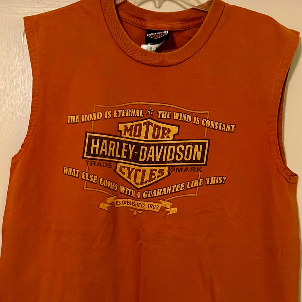 Harley Davidson sleeveless